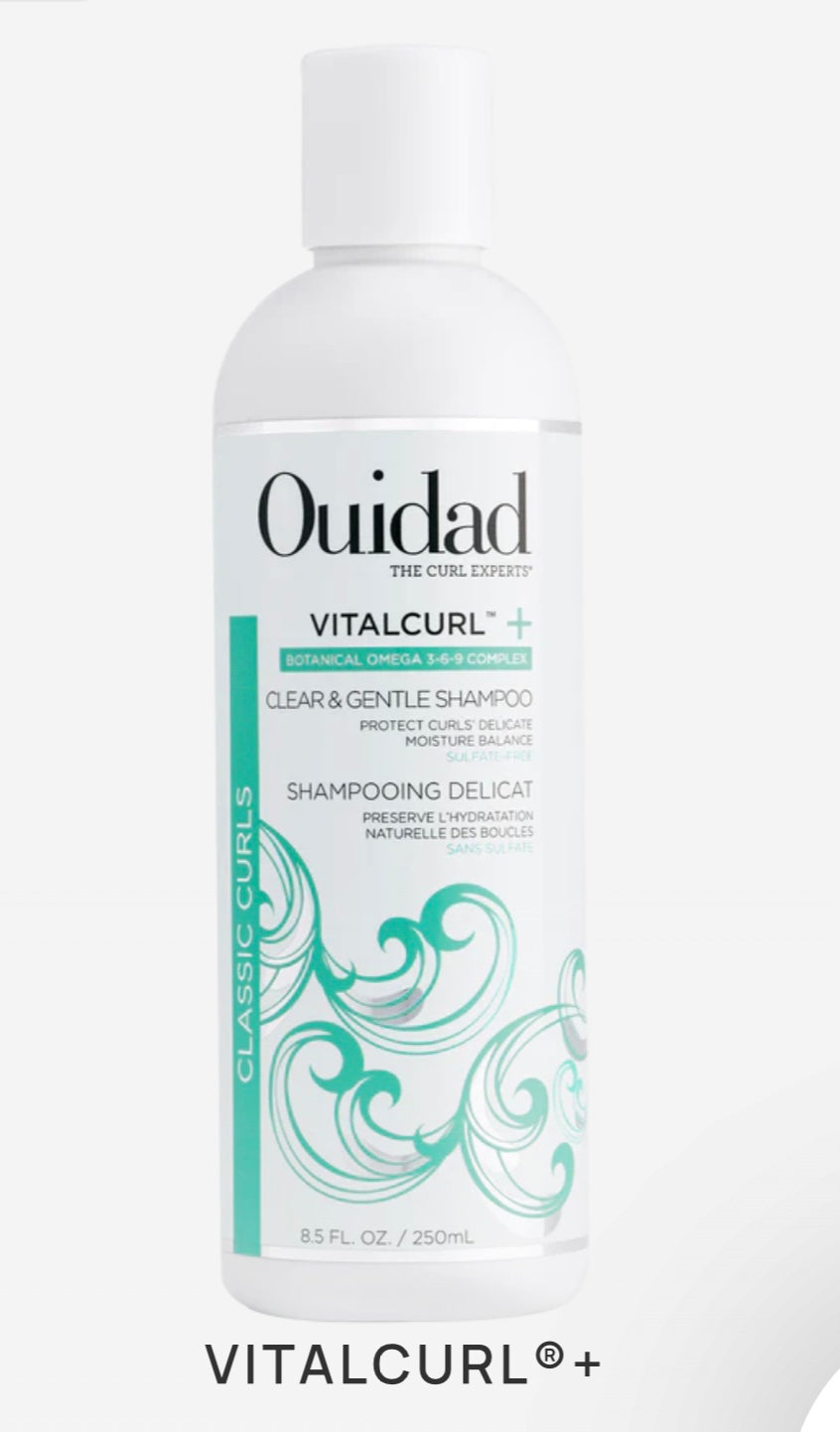 Ouidad - Vitalcurl + Clear & gentle shampoo 8.5 fl. oz./ 250 ml