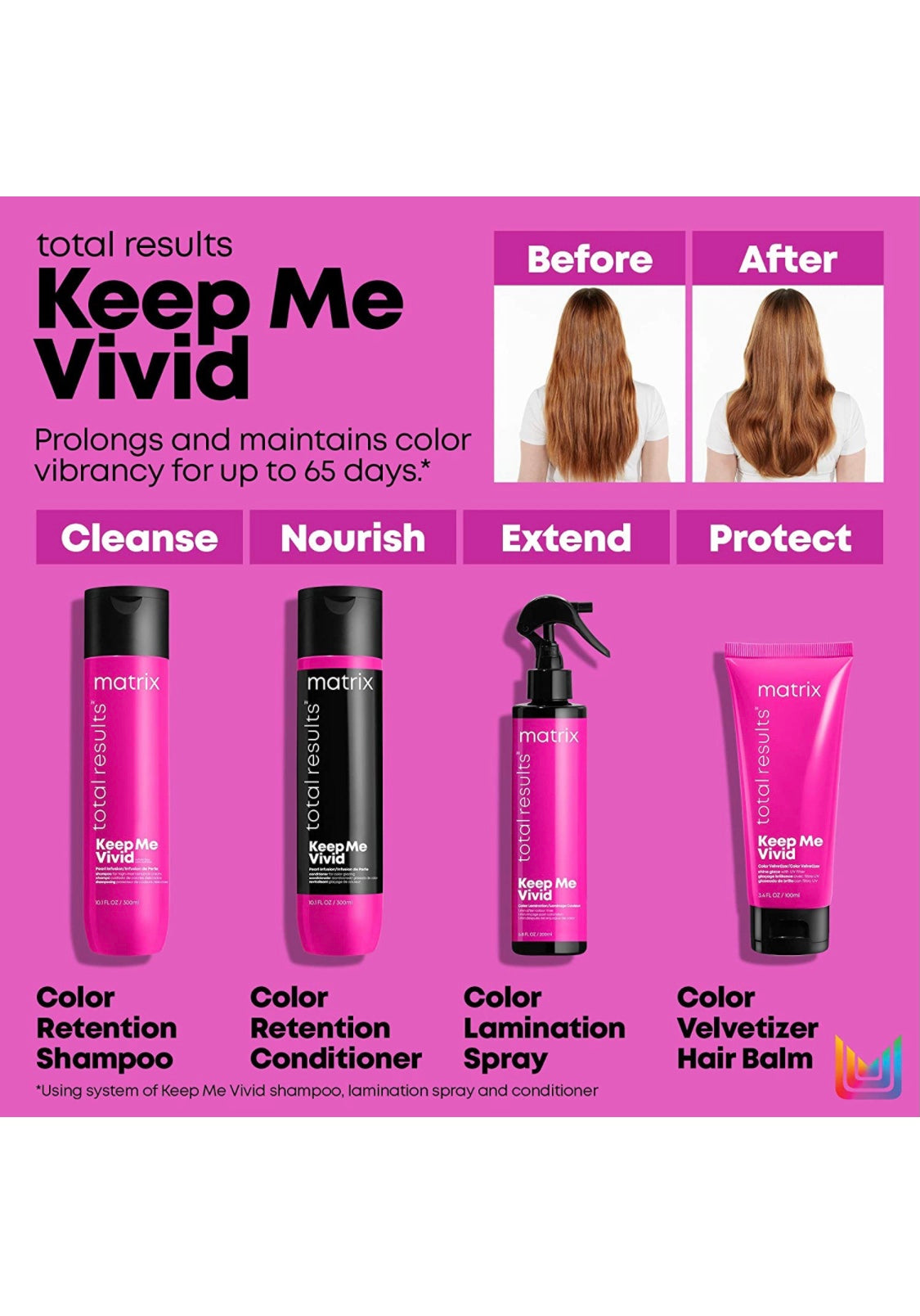 Matrix - Keep me vivid shampoo 33.8 fl. oz./ 1000 ml