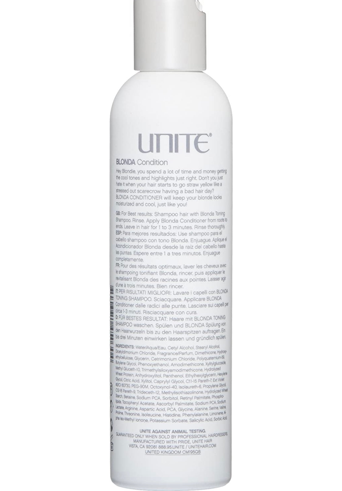 Unite - Blonda daily conditioner 8 fl. oz./ 236 ml