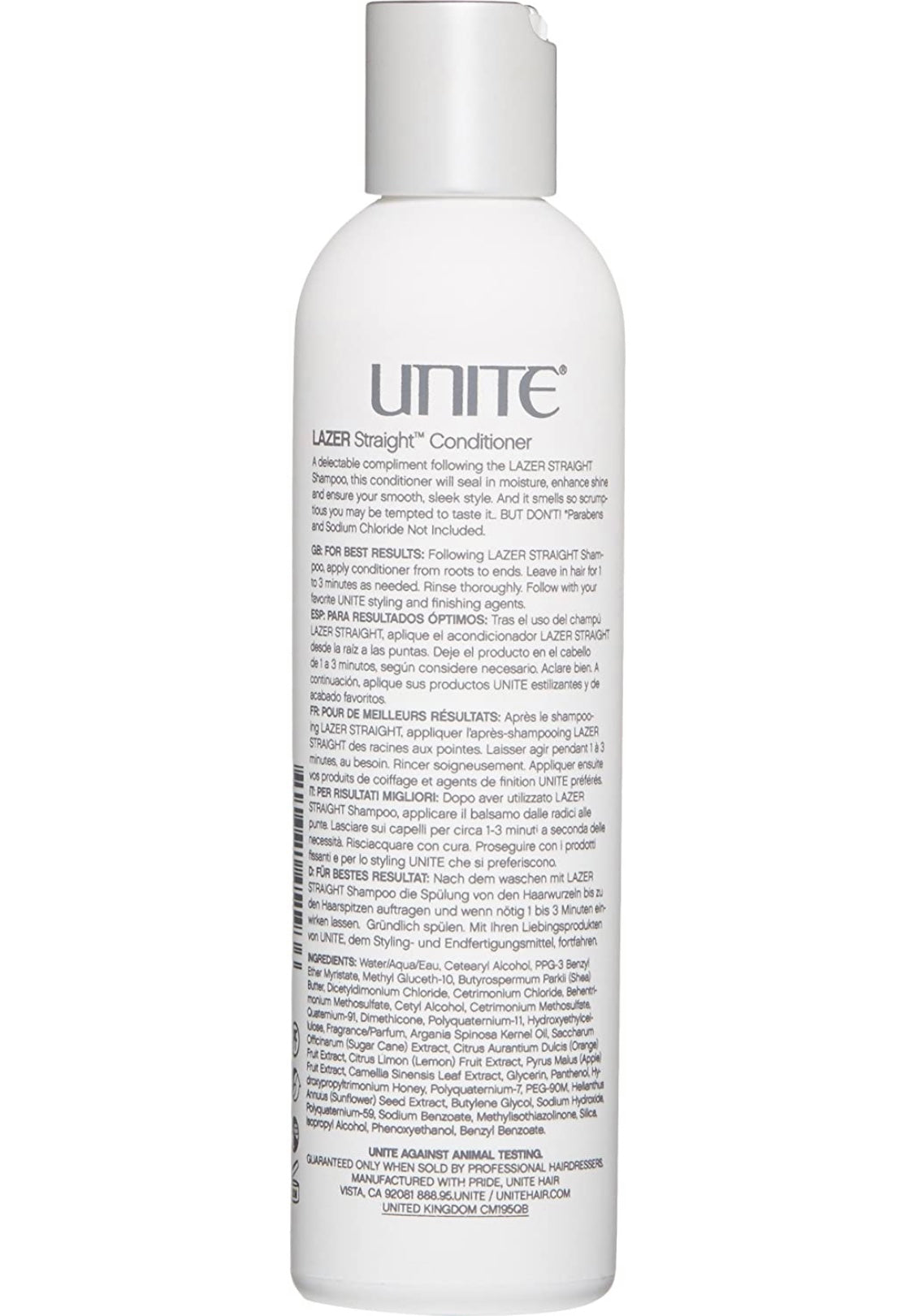 Unite - Lazer straight conditioner 8 fl. oz./ 236 ml