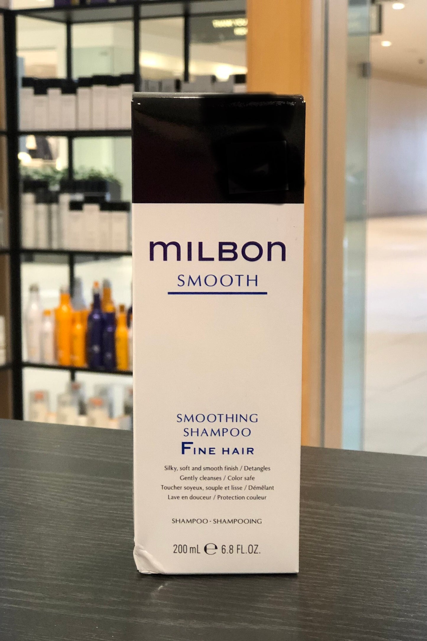 Milbon Smooth Smoothing Shampoo Fine Hair 6.8oz