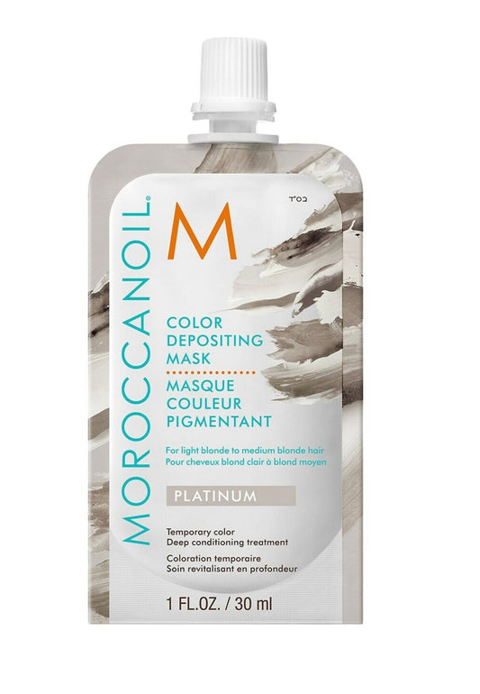 Moroccanoil - Color depositing mask Platinum 1 fl. oz./  30 ml