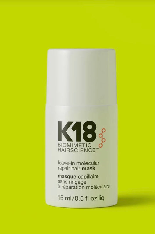K18 - Leave-in molecular repair hair mask 0.5 fl. oz. / 15 ml