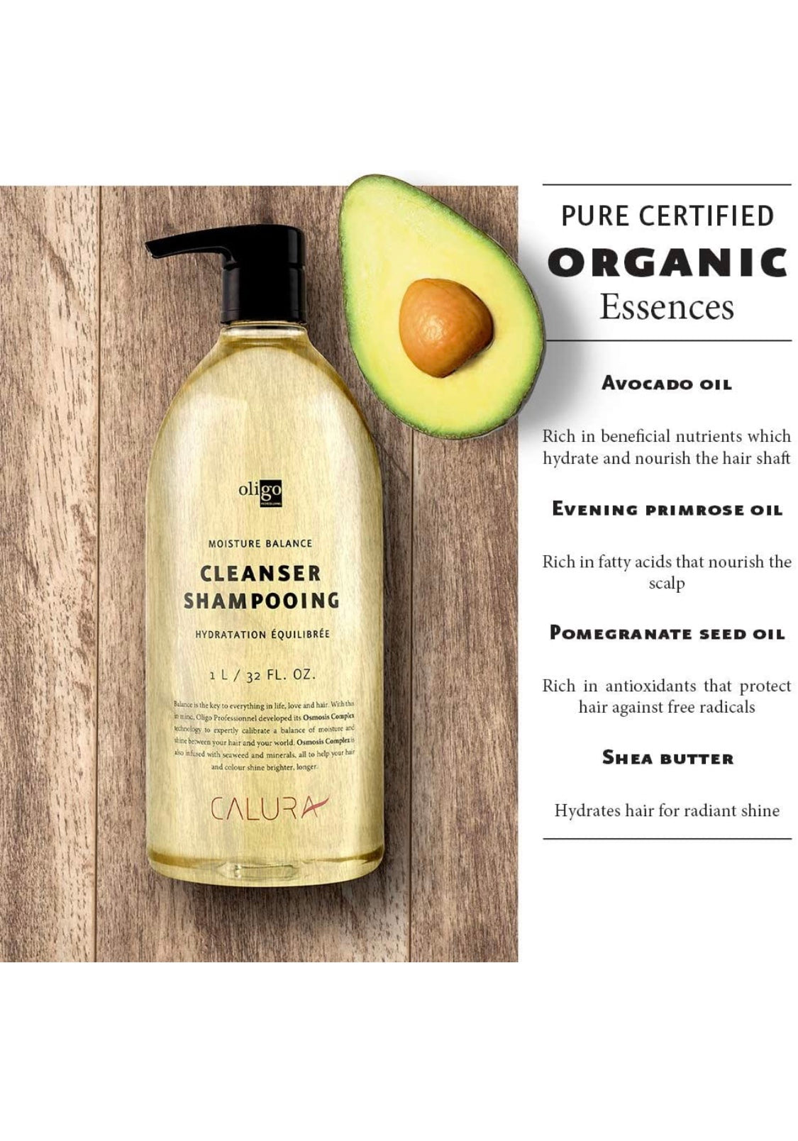 Oligo - moisture balance cleanser shampoo 32 fl. oz./ 1000 ml