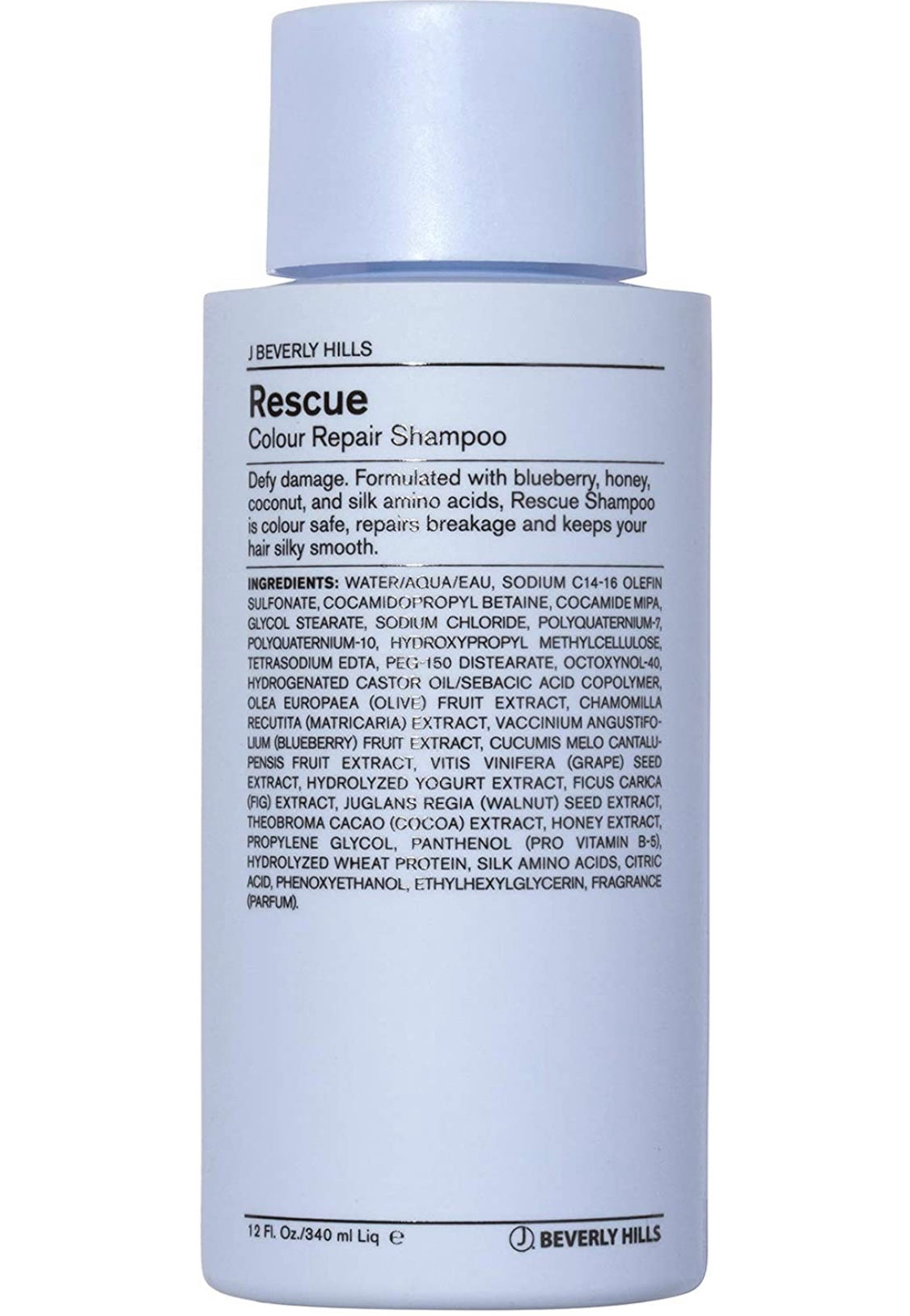 JBH - Rescue shampoo 12 fl. oz./ 340 ml